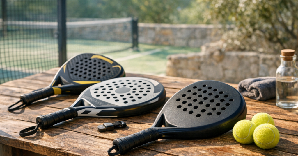 padel racket shapes