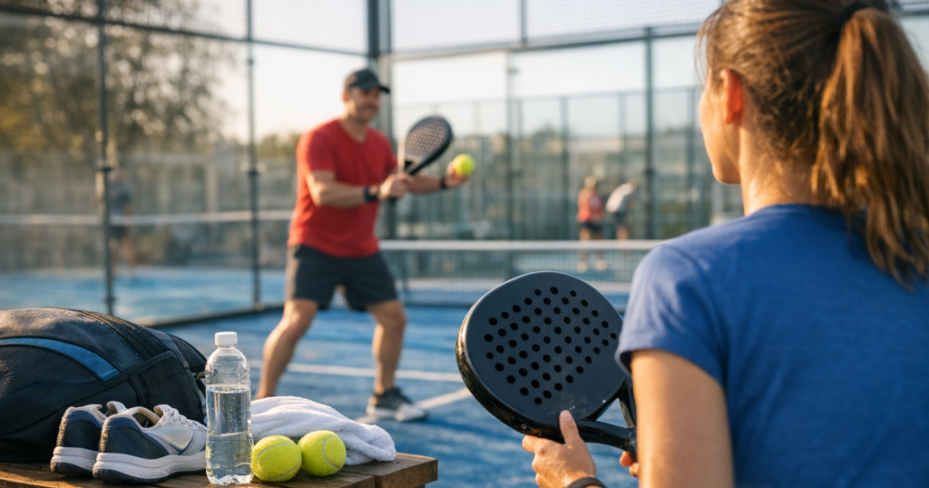 learn padel as a beginner