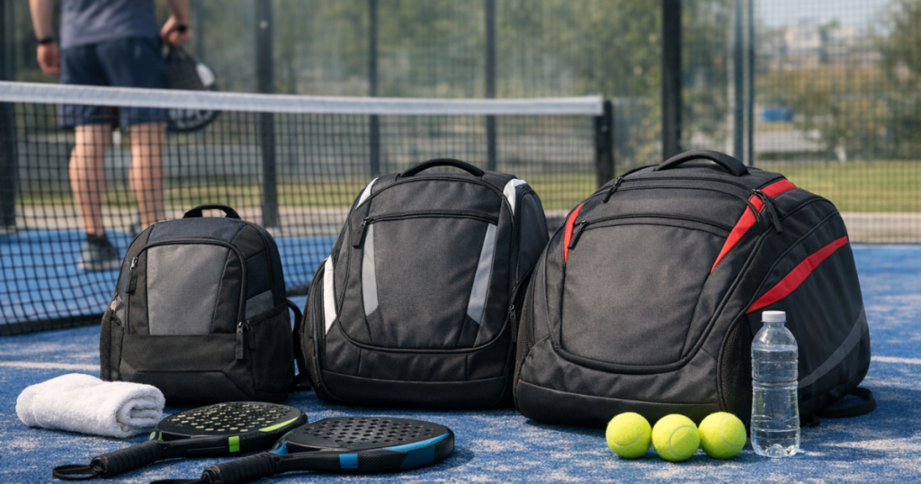 padel bag size