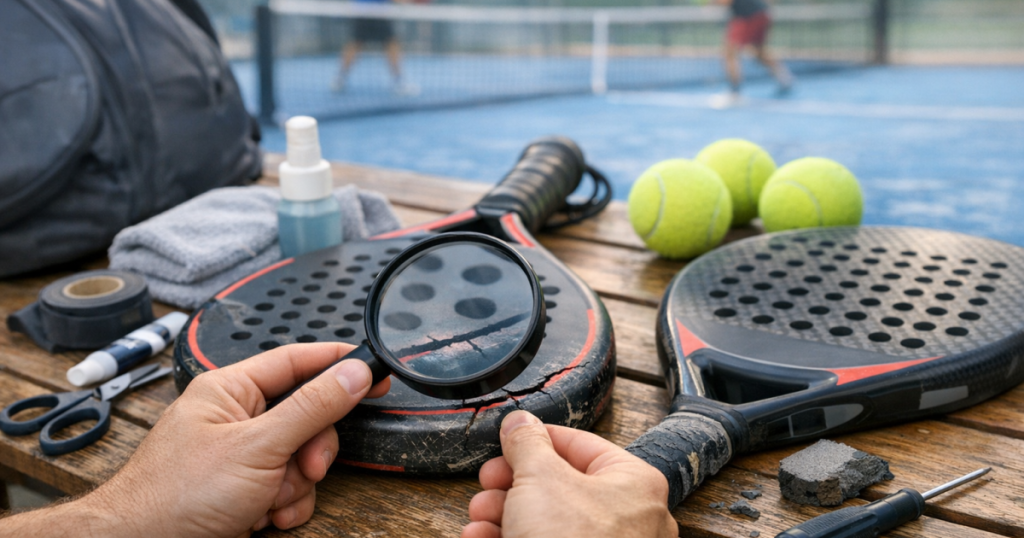 padel racket care