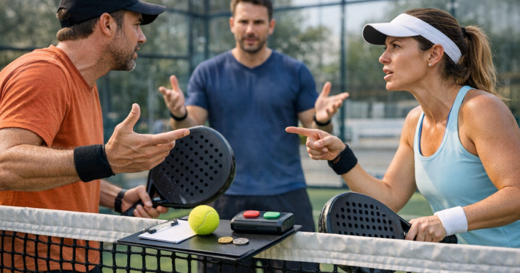 padel rule disputes