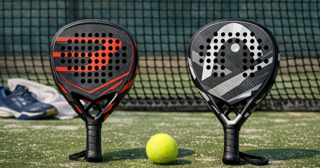 Bullpadel Hack 02 vs Head Graphene 360+ Alpha Pro