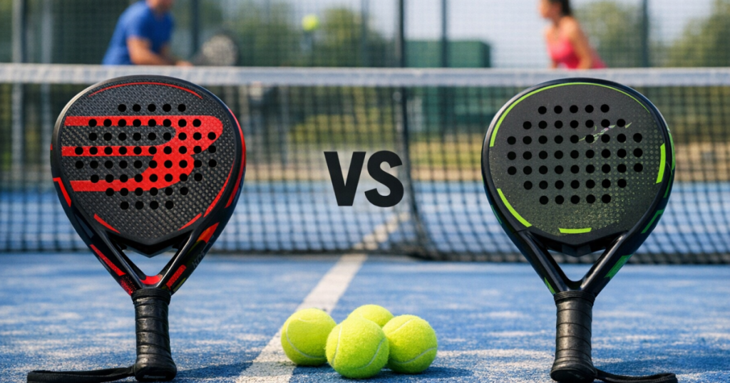 Bullpadel Hack 02 vs Wilson Blade