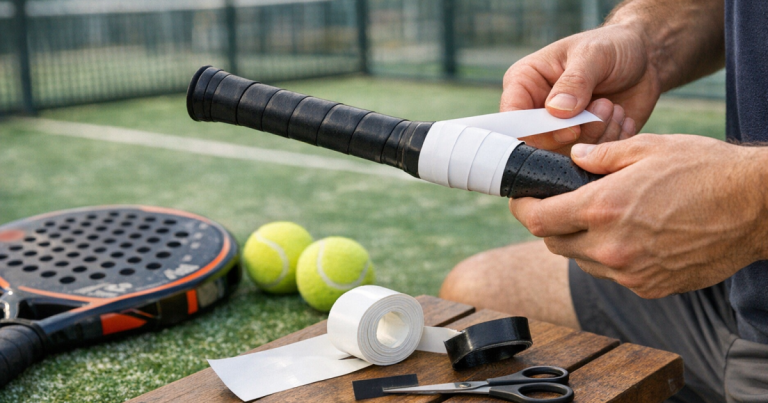 change a padel overgrip