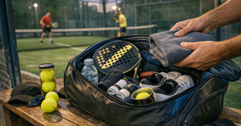 pack a padel bag