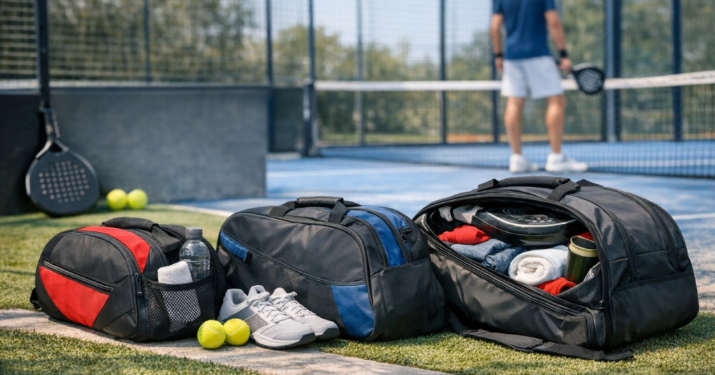 padel bag size