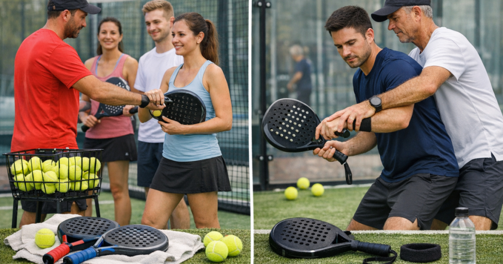 padel coaching options