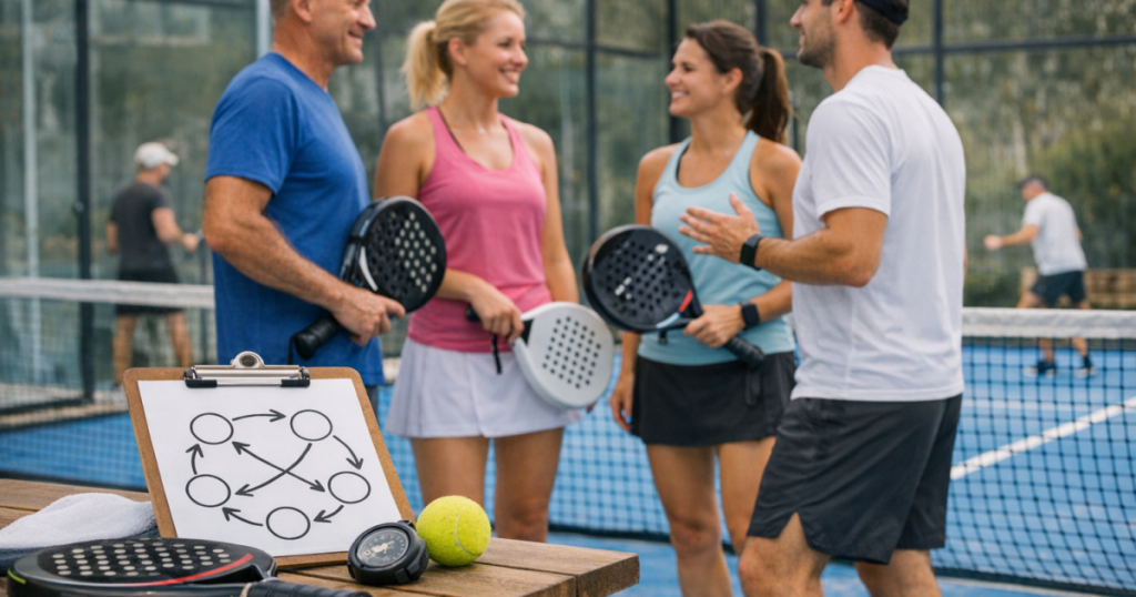 padel partner rotation