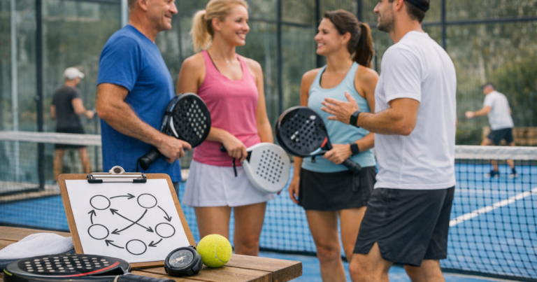 padel partner rotation