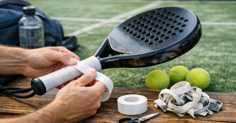 replace a padel overgrip