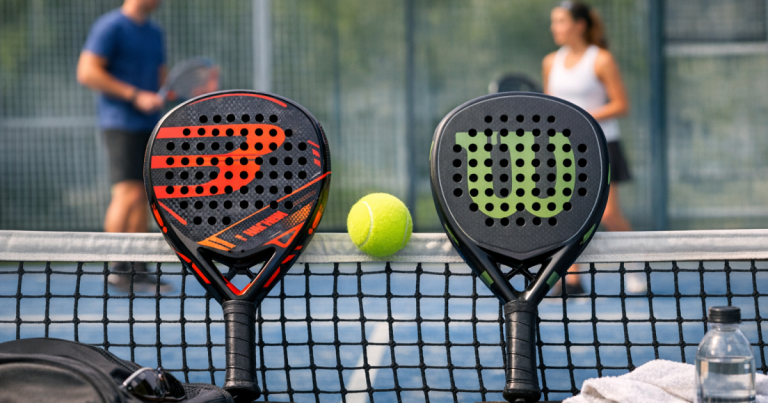 Bullpadel Hack 02 2022 vs Wilson Blade
