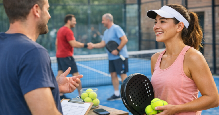 find a padel partner