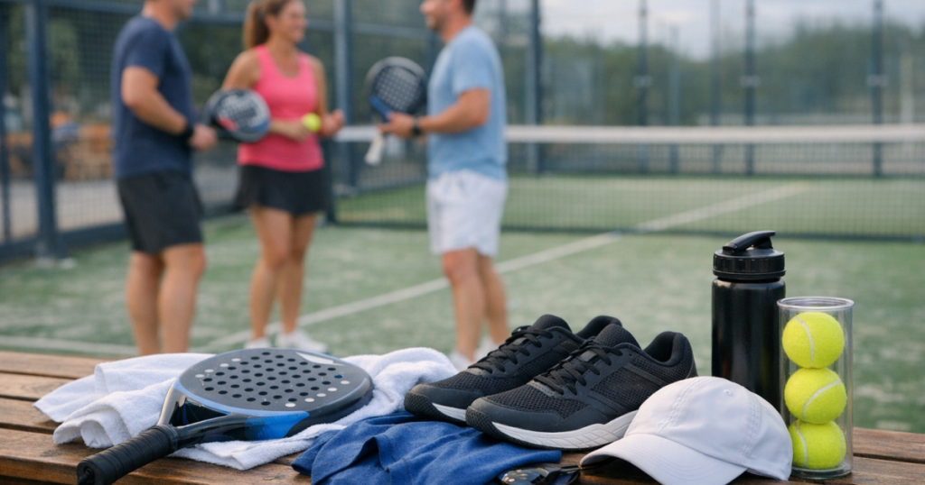 first padel club night