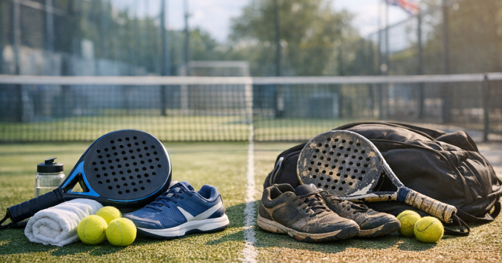 new vs used padel gear