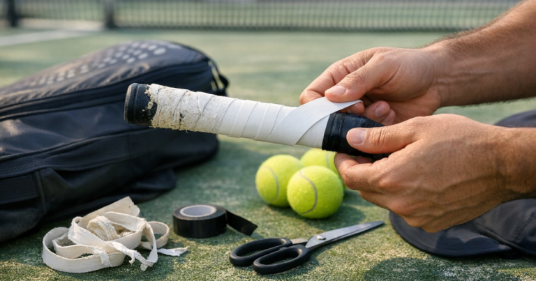 replace a padel overgrip