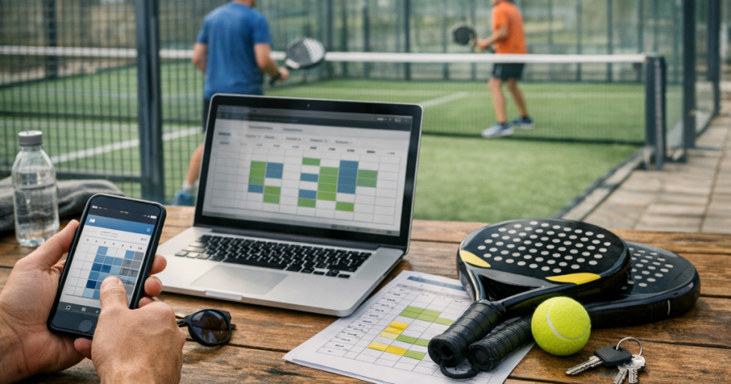book a padel court