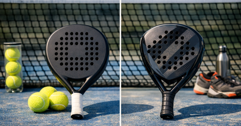 control vs power padel rackets
