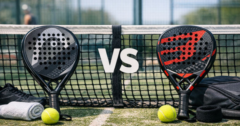Head Graphene 360+ Alpha Elite vs Bullpadel Hack 02