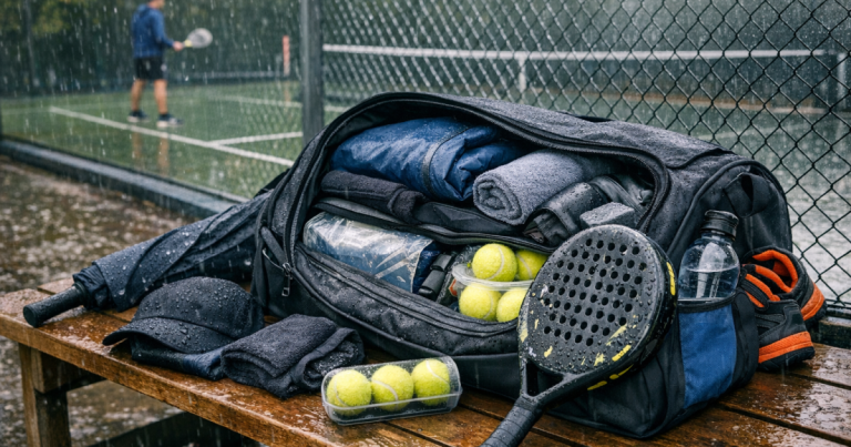 pack a padel bag