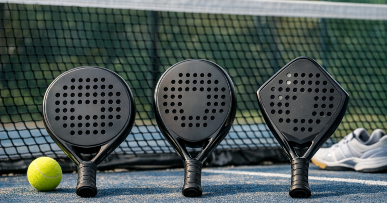 padel racket shapes