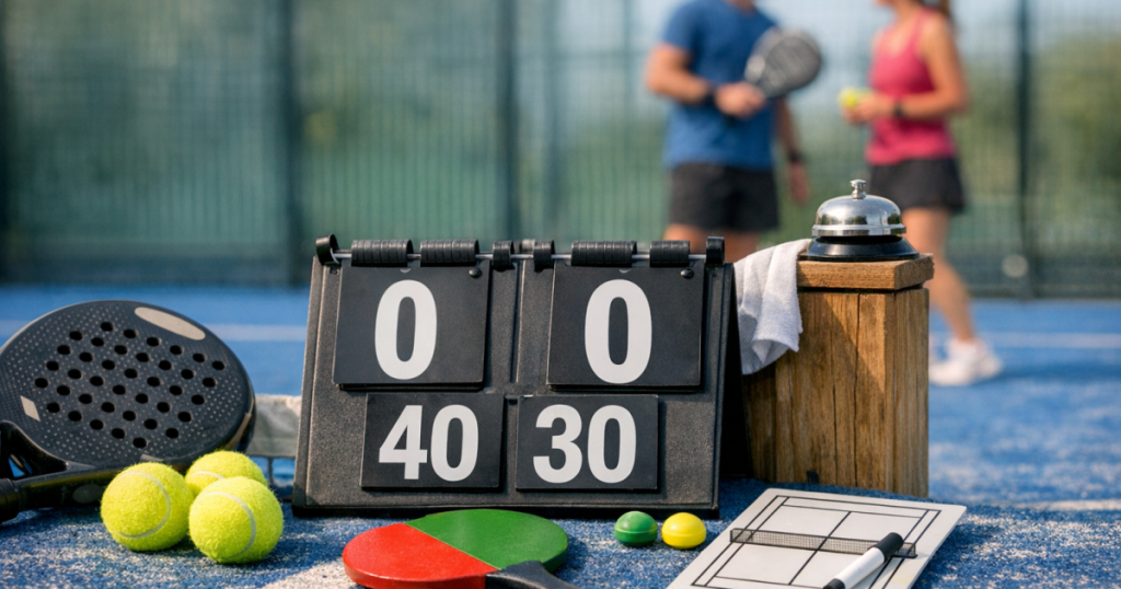 padel rules and scoring