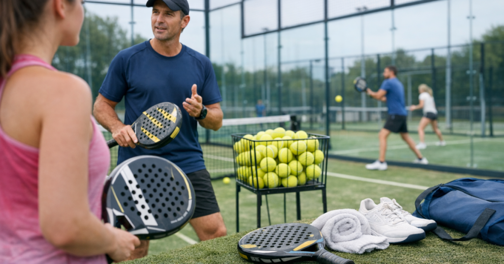 David Lloyd padel coaching review
