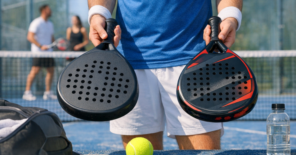 first padel racket