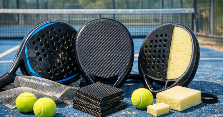 padel racket materials