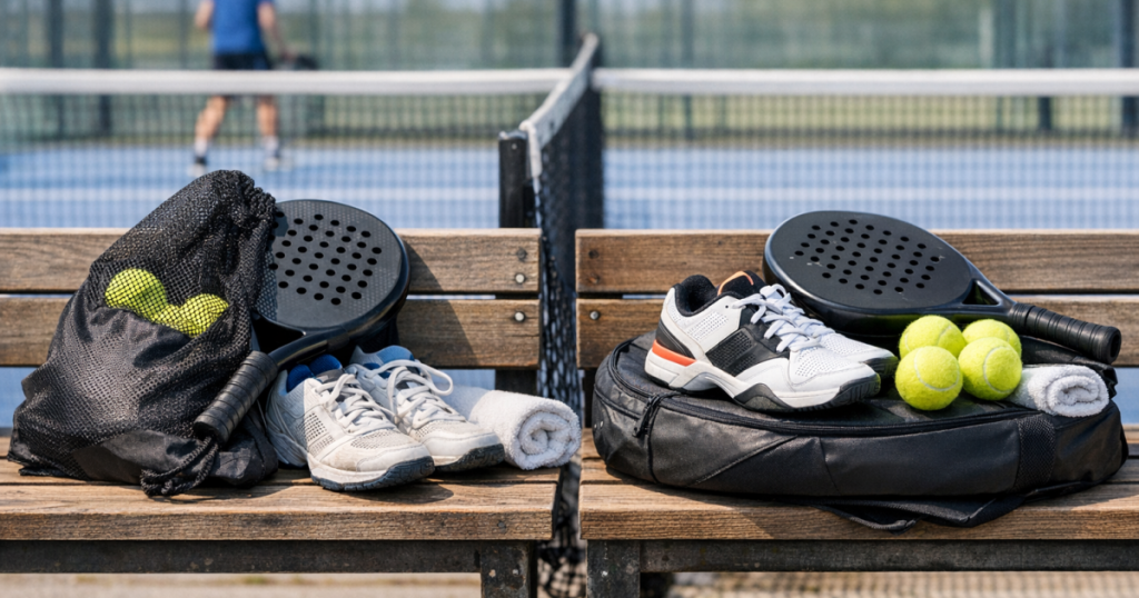 renting padel gear