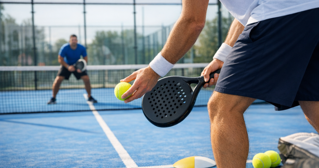serve legally in padel