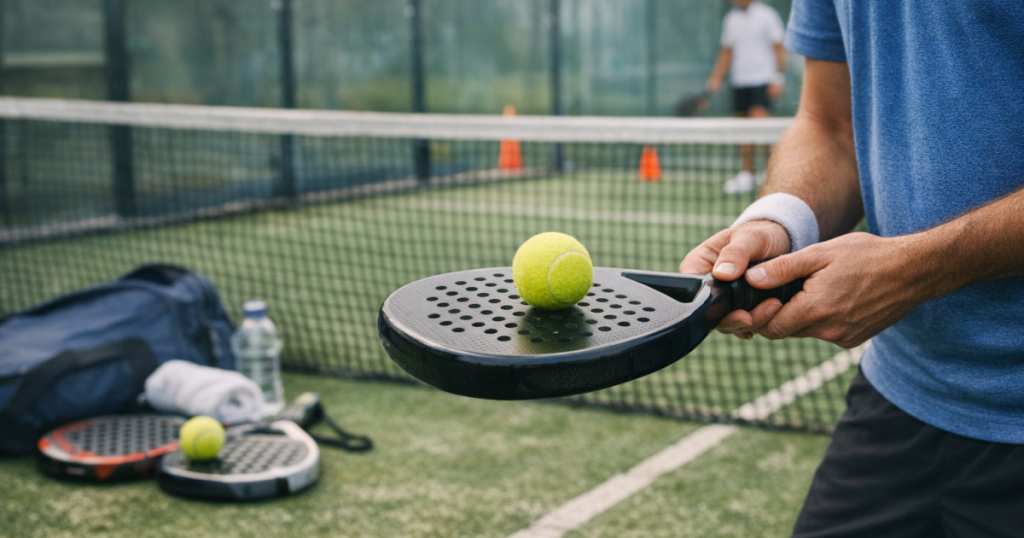 test a padel racket