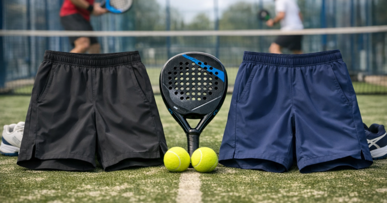 Babolat padel shorts vs Asics padel shorts