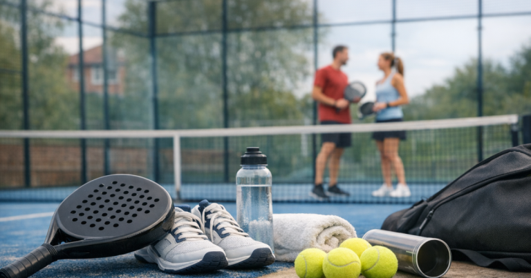 first padel game
