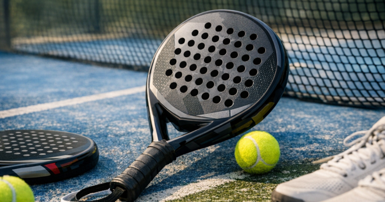 padel racket anatomy