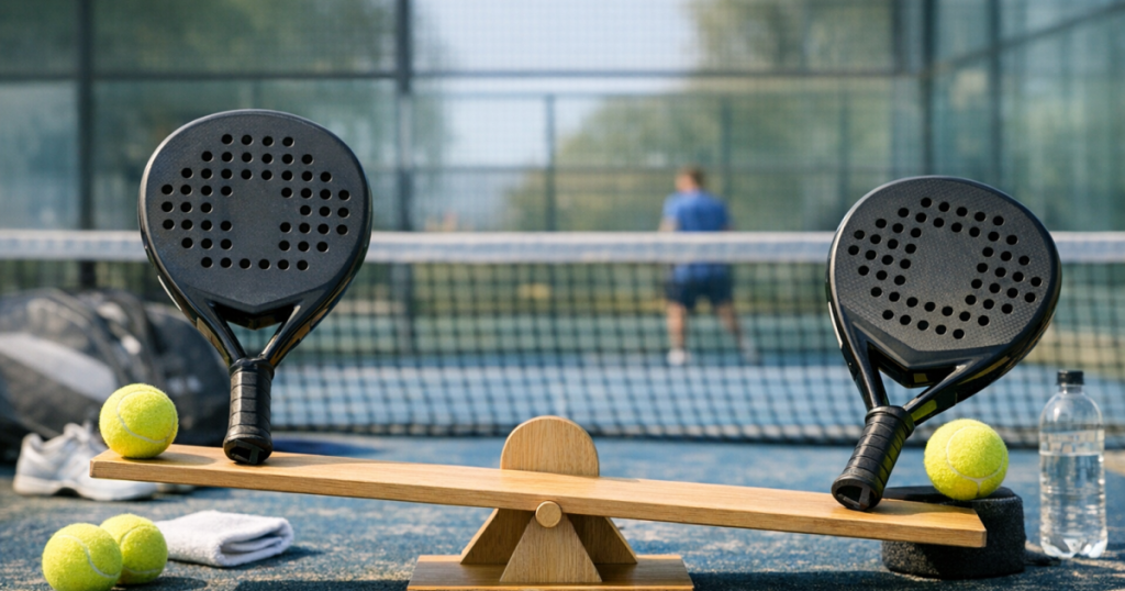 padel racket balance